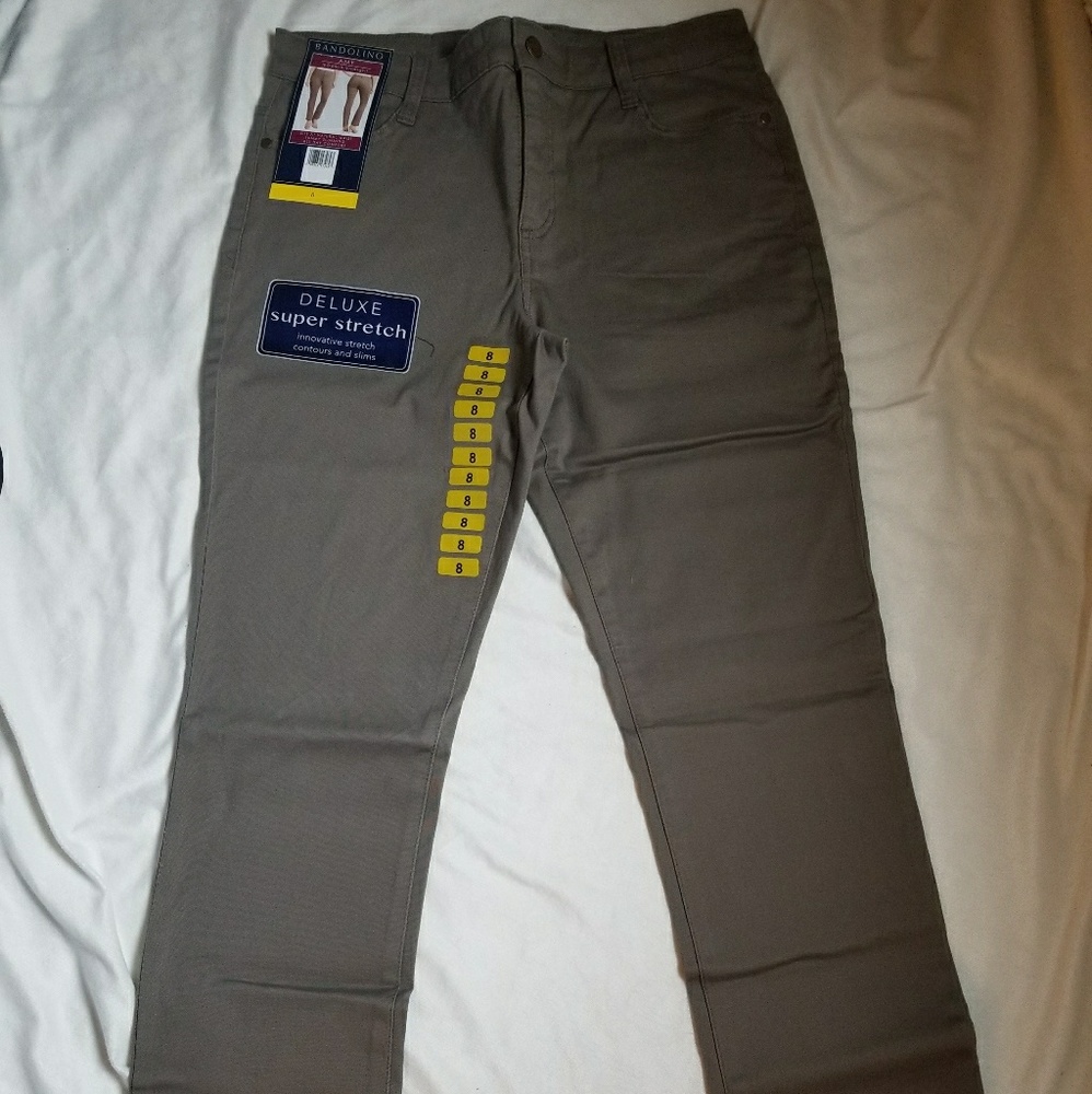 Super stretch green jeggings
